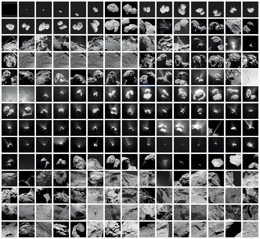 Rosetta composite image
